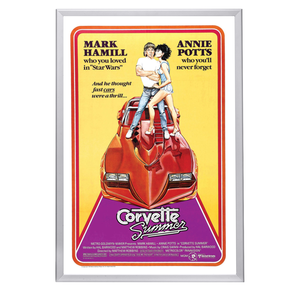 "Corvette Summer" (1978) Framed Movie Poster