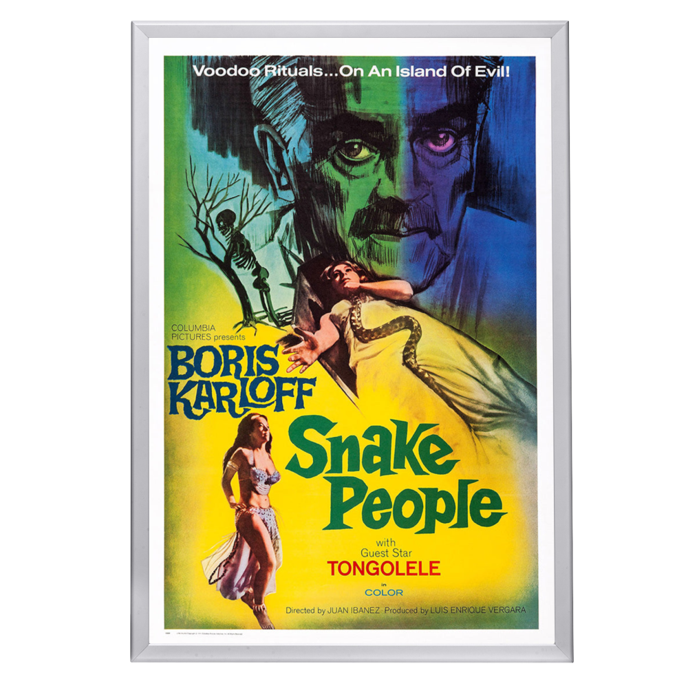 "Snake People" (1971) Framed Movie Poster