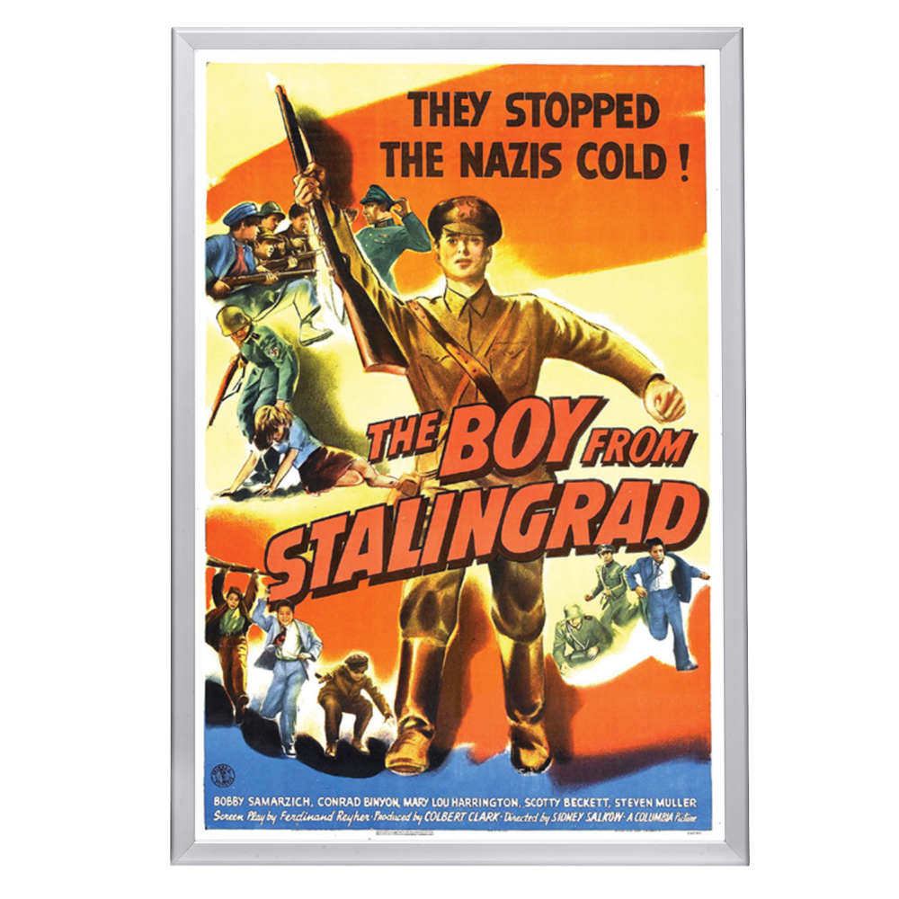 "Boy From Stalingrad" (1943) Framed Movie Poster