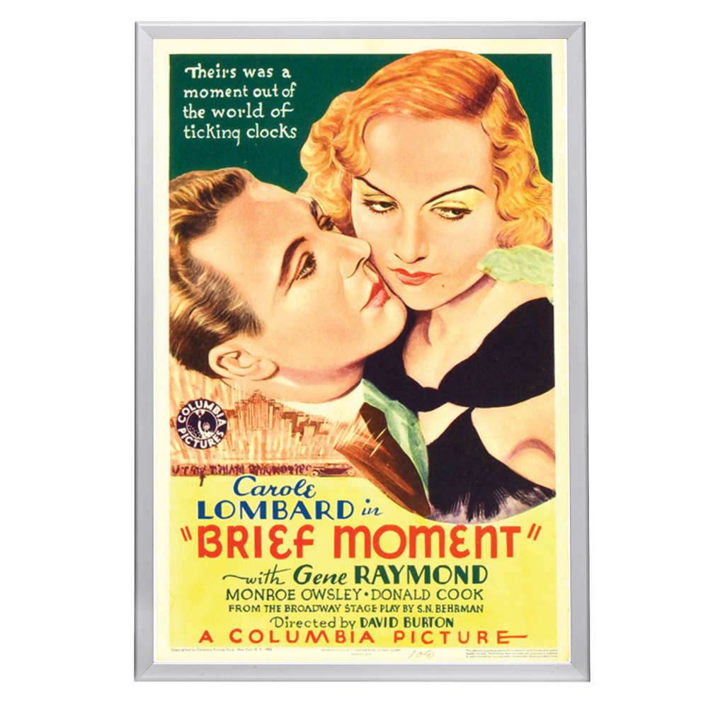 "Brief Moment" (1933) Framed Movie Poster