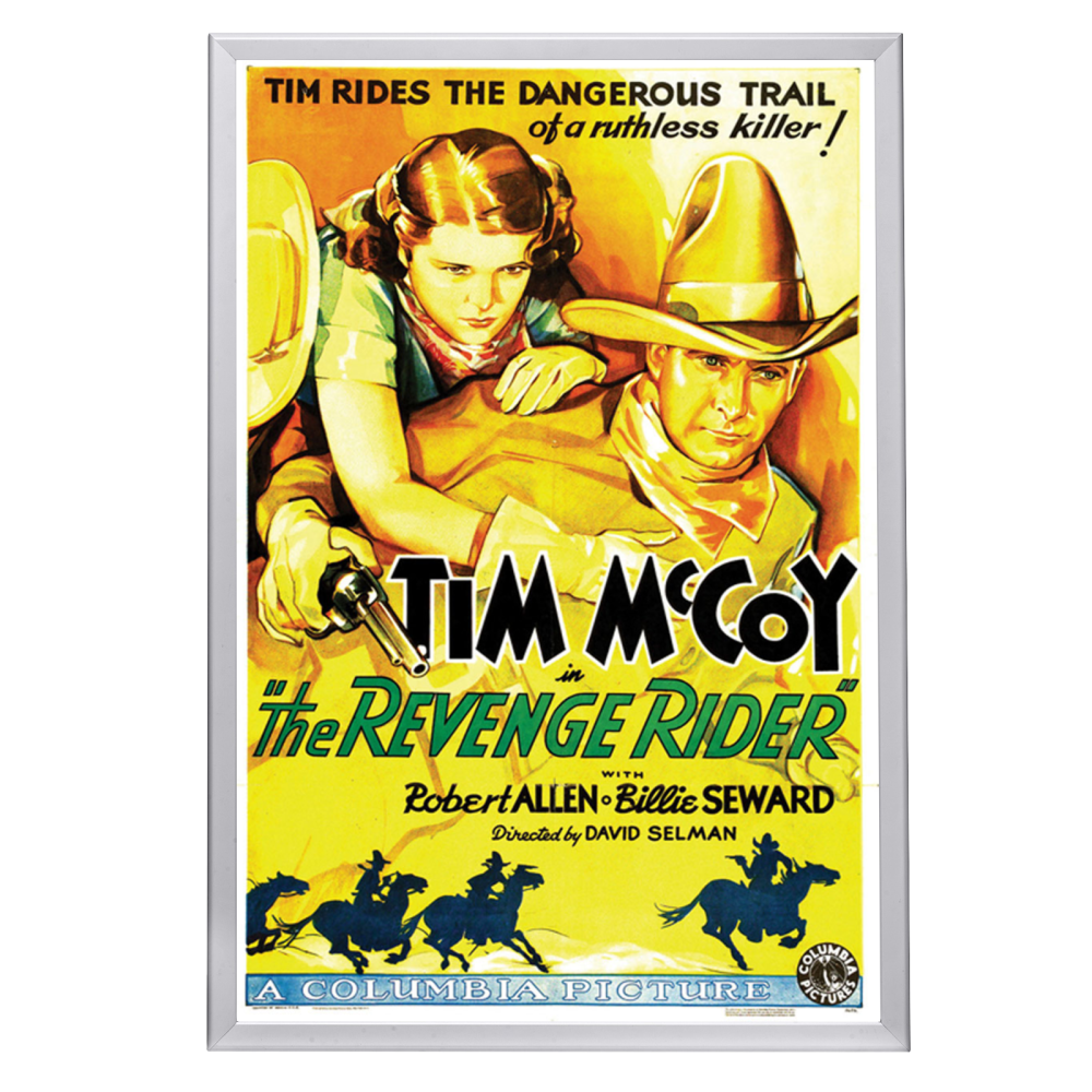 "Revenge Rider" (1935) Framed Movie Poster