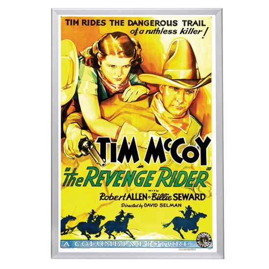 "Revenge Rider" (1935) Framed Movie Poster