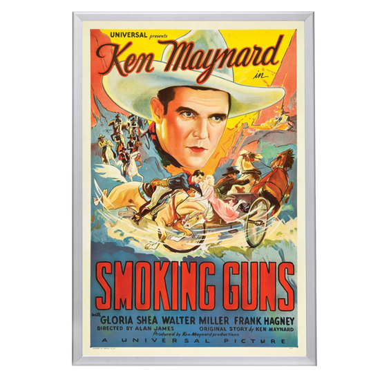 "Smoking Guns" (1934) Framed Movie Poster