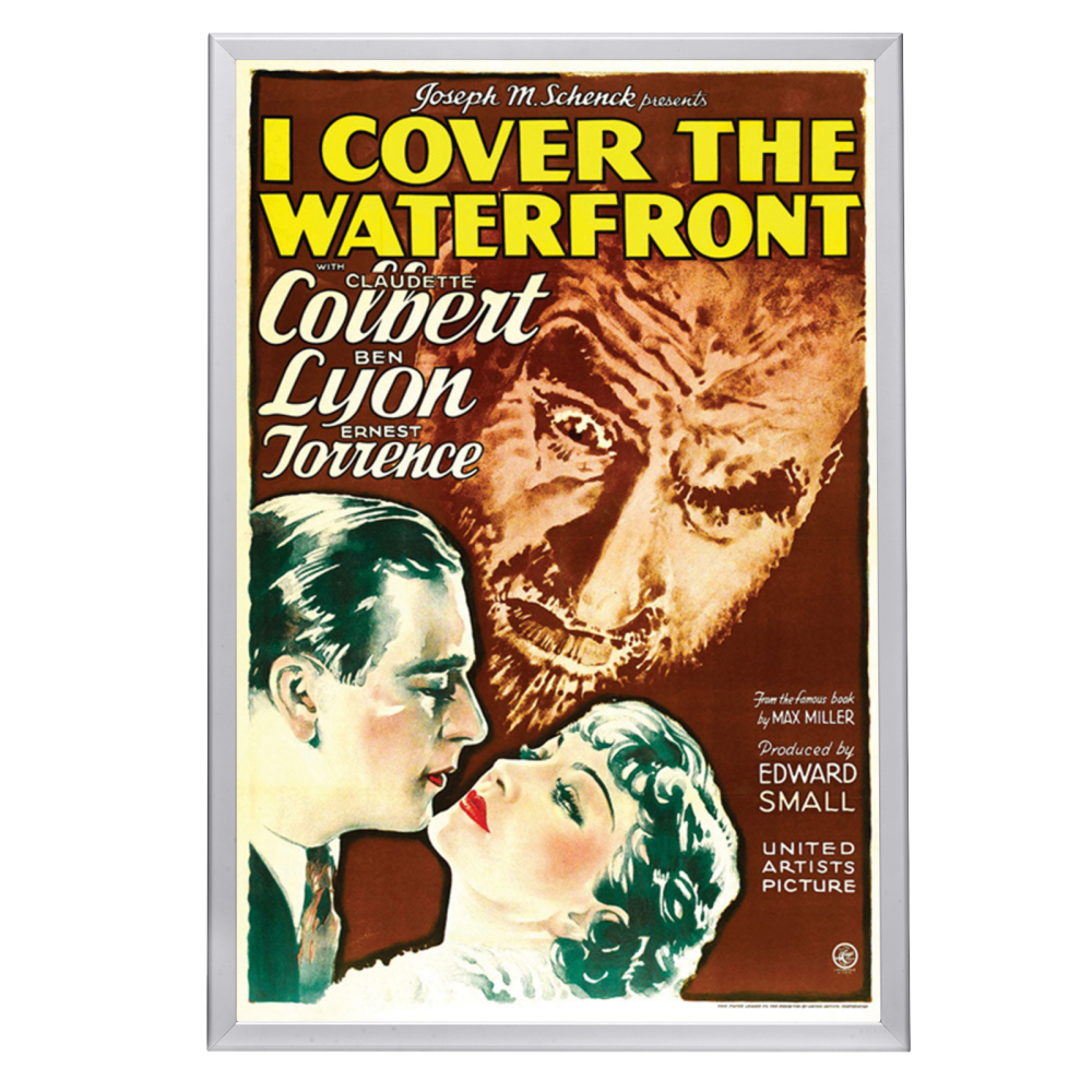 "I Cover The Waterfront" (1933) Framed Movie Poster