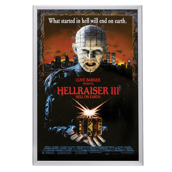 "Hellraiser III: Hell On Earth" (1992) Framed Movie Poster