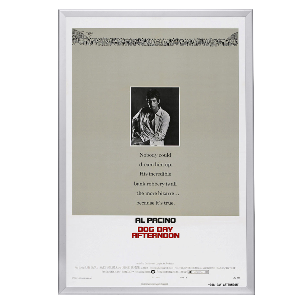 "Dog Day Afternoon" (1975) Framed Movie Poster