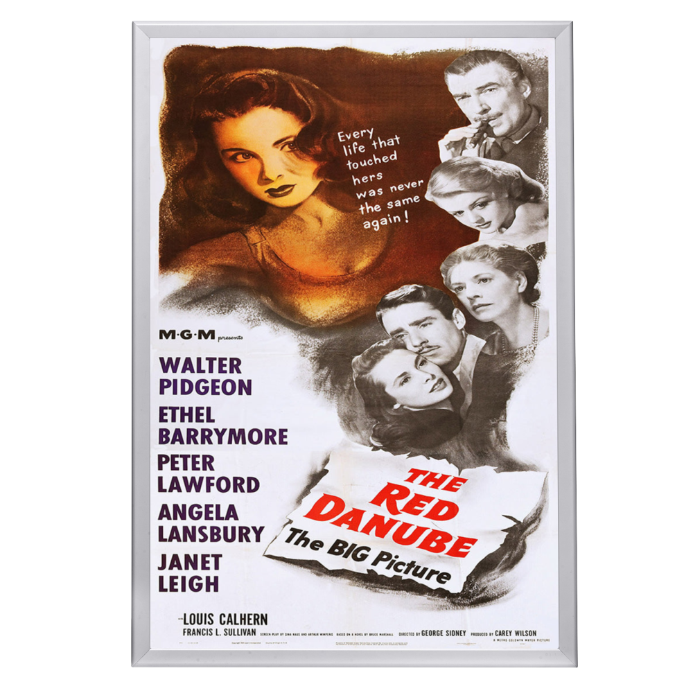 "Red Danube" (1949) Framed Movie Poster