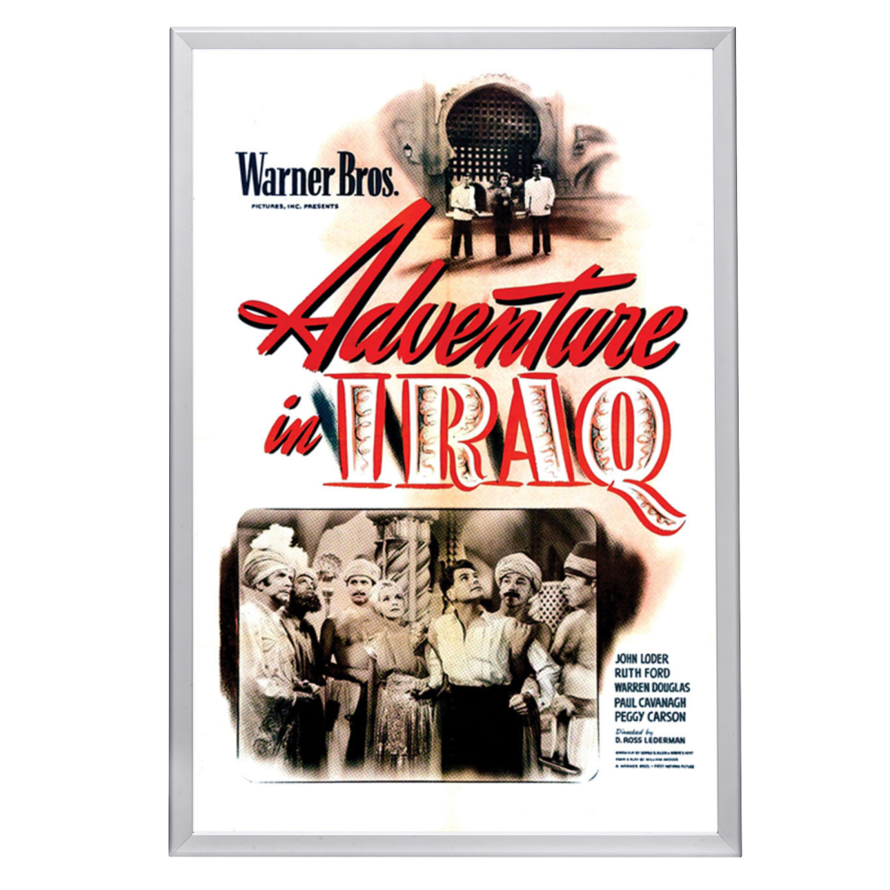 "Adventure In Iraq" (1943) Framed Movie Poster