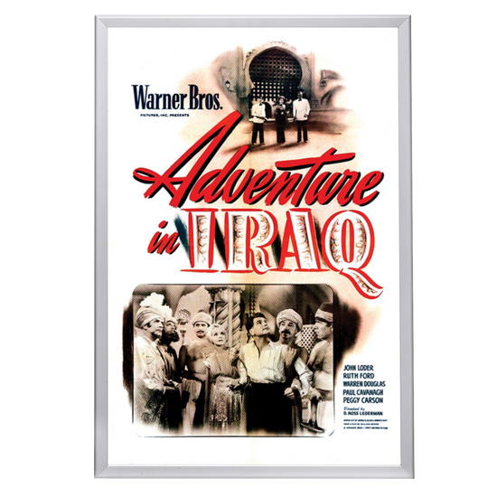 "Adventure In Iraq" (1943) Framed Movie Poster