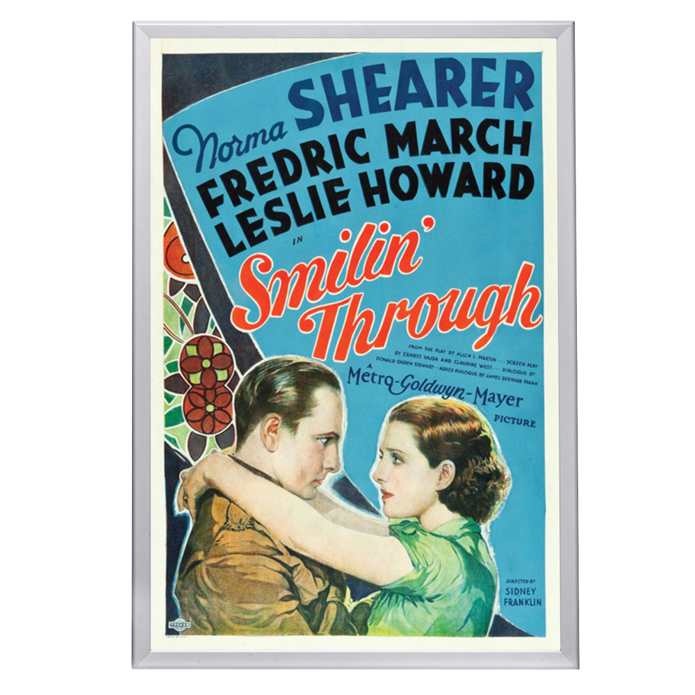 "Smilin' Through" (1932) Framed Movie Poster