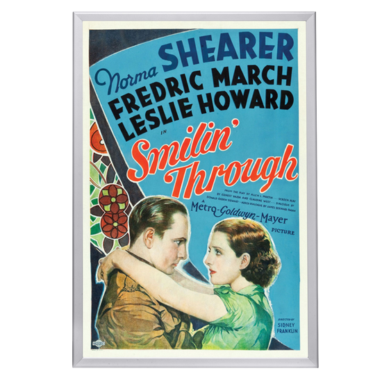 "Smilin' Through" (1932) Framed Movie Poster