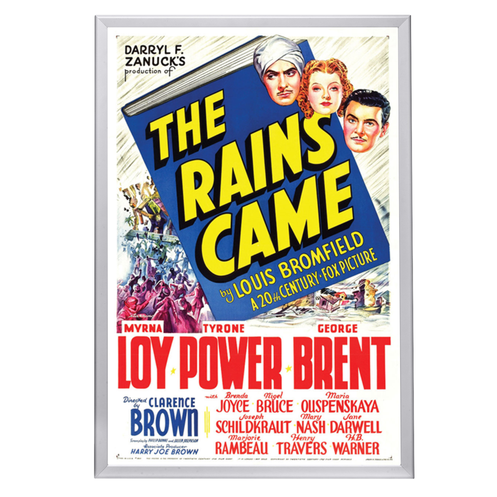 "Rains Came" (1939) Framed Movie Poster