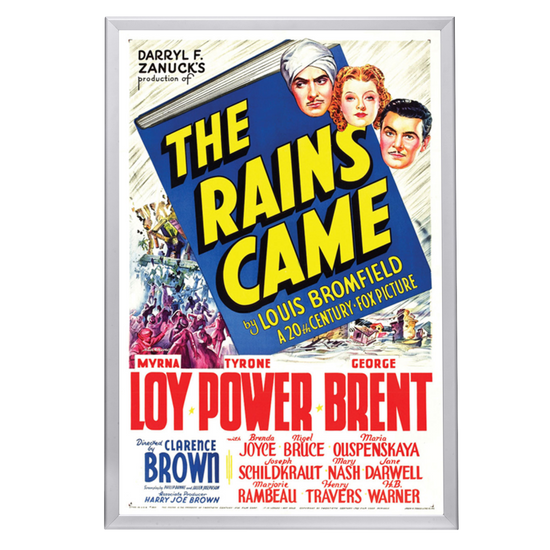 "Rains Came" (1939) Framed Movie Poster