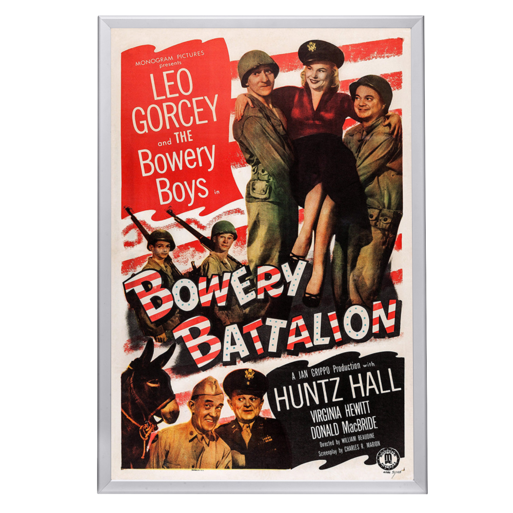 "Bowery Battalion" (1951) Framed Movie Poster