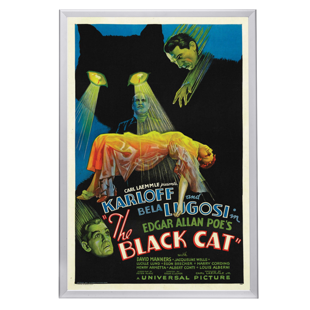 "Black Cat" (1934) Framed Movie Poster