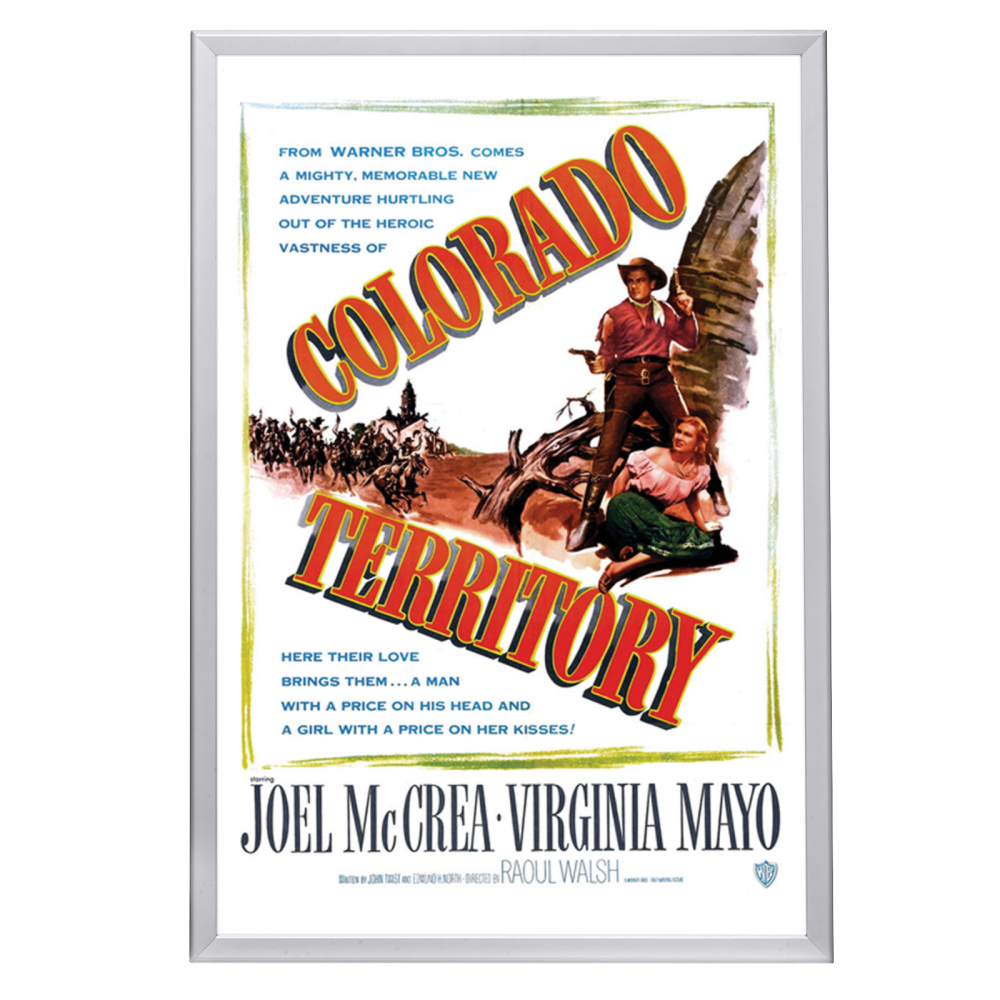 "Colorado Territory" (1949) Framed Movie Poster