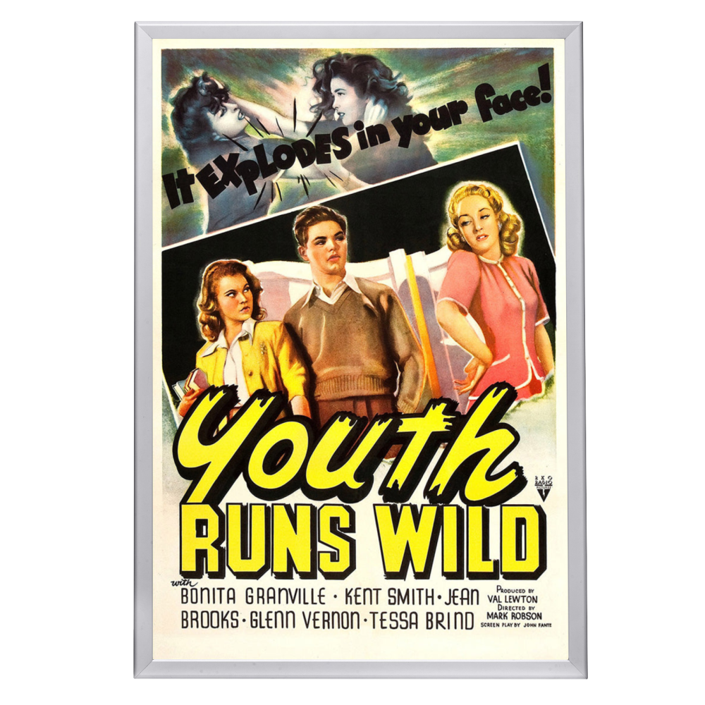 "Youth Runs Wild" (1944) Framed Movie Poster