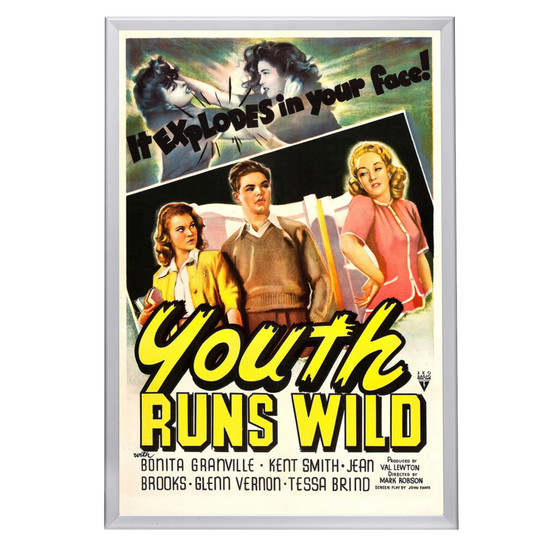 "Youth Runs Wild" (1944) Framed Movie Poster