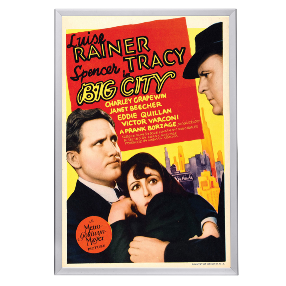 "Big City" (1937) Framed Movie Poster