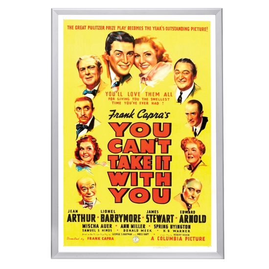 "You Can't Take It With You" (1938) Framed Movie Poster