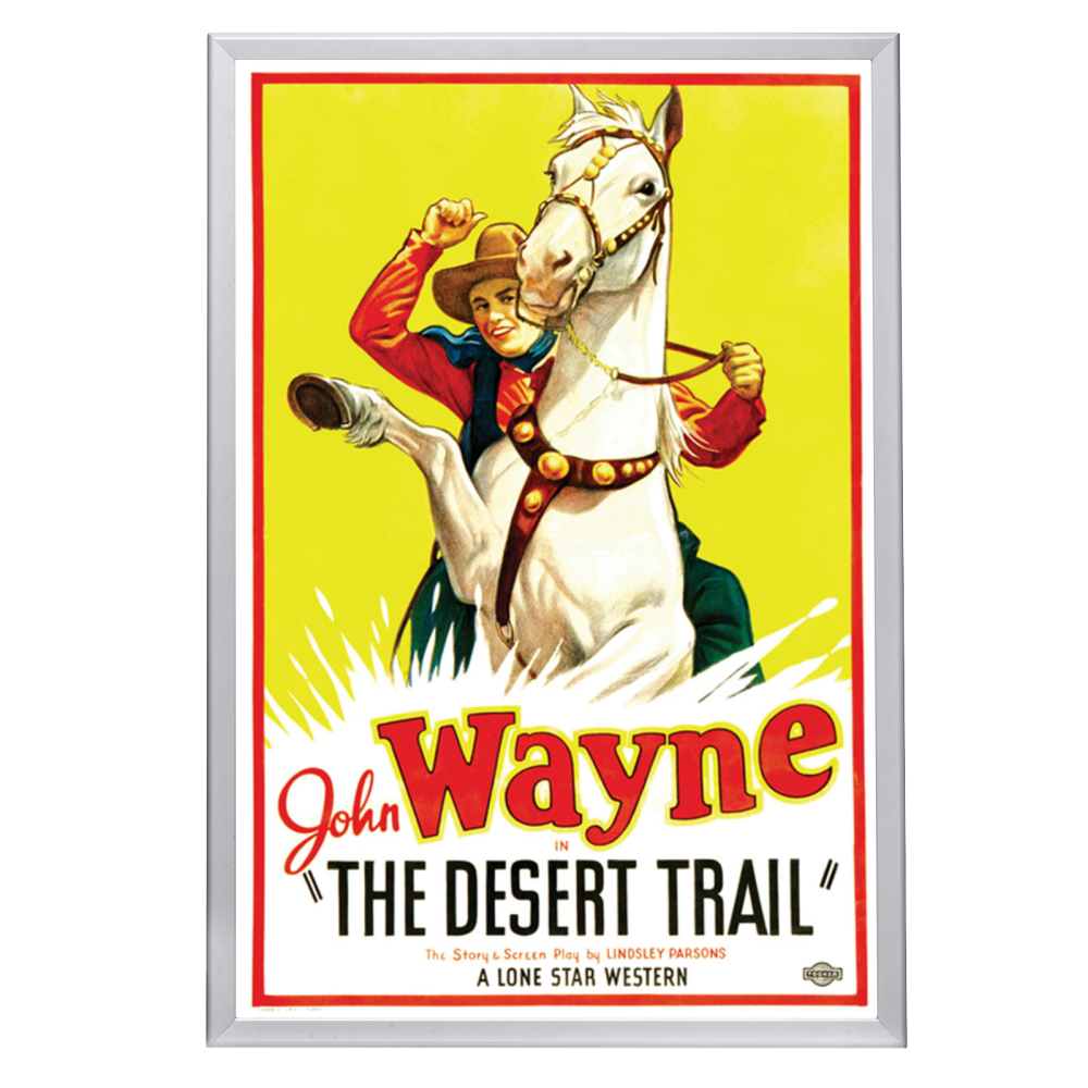 "Desert Trail" (1935) Framed Movie Poster