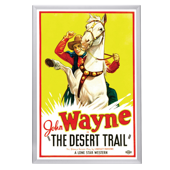 "Desert Trail" (1935) Framed Movie Poster