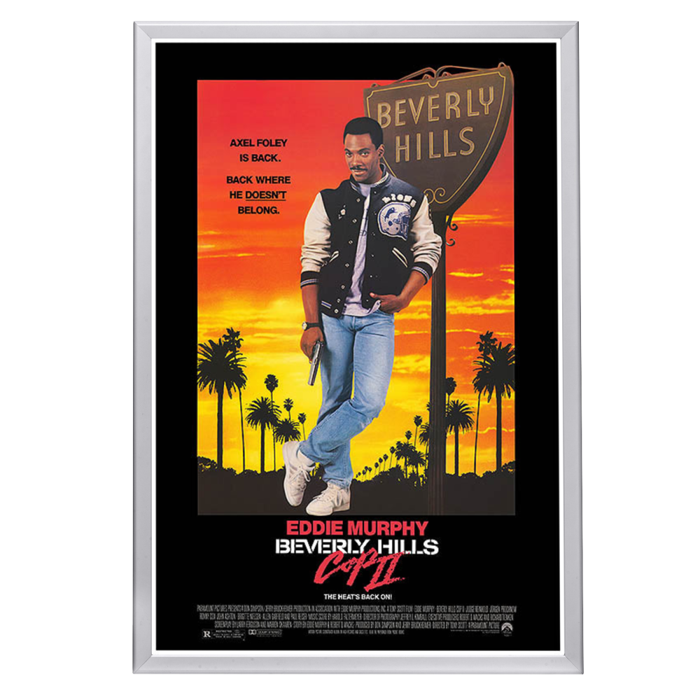 "Beverly Hills Cop II" (1987) Framed Movie Poster