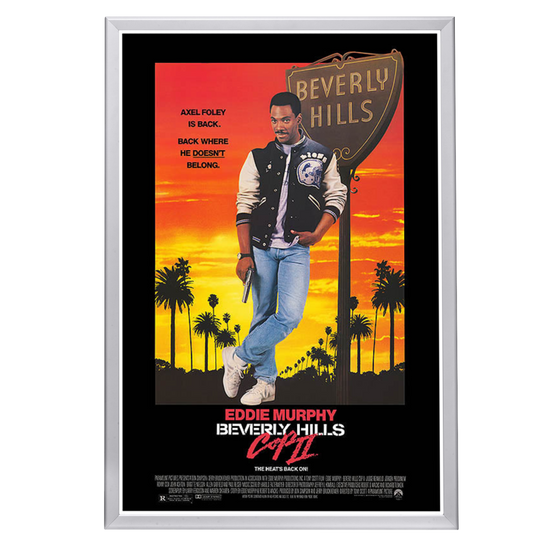 "Beverly Hills Cop II" (1987) Framed Movie Poster