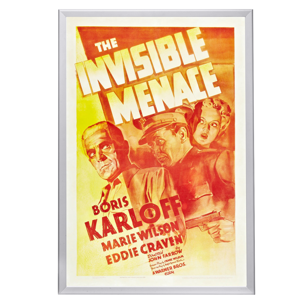 "Invisible Menace" (1938) Framed Movie Poster