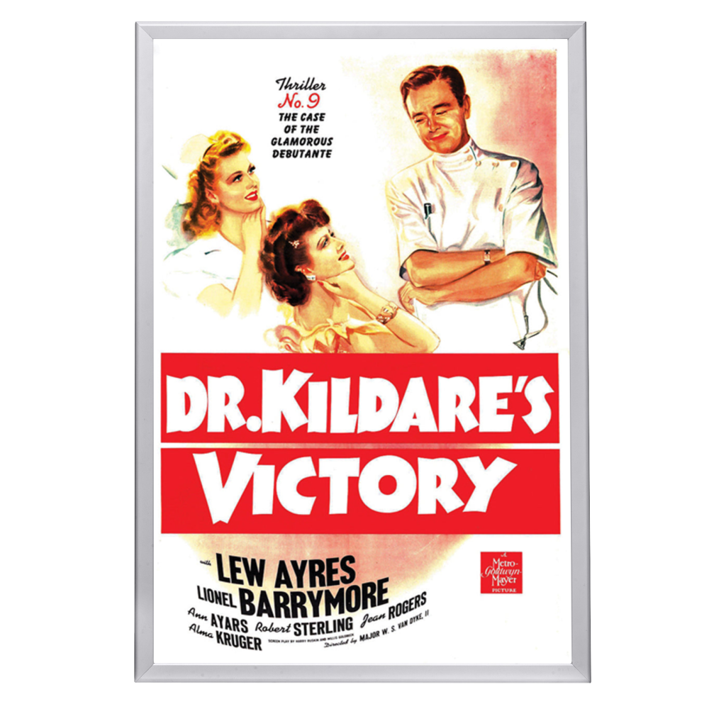 "Dr. Kildare's Victory 'Thriller No. 9" Framed Movie Poster