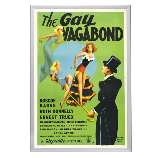 "Gay Vagabond" (1941) Framed Movie Poster