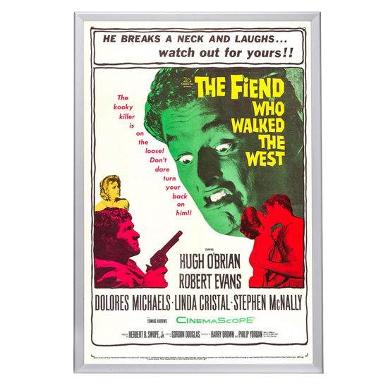 "Fiend Who Walked The West" (1958) Framed Movie Poster