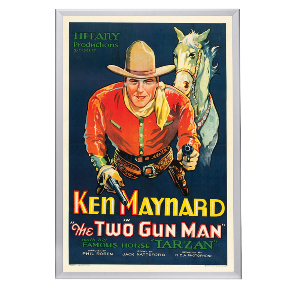 "Two Gun Man" (1931) Framed Movie Poster