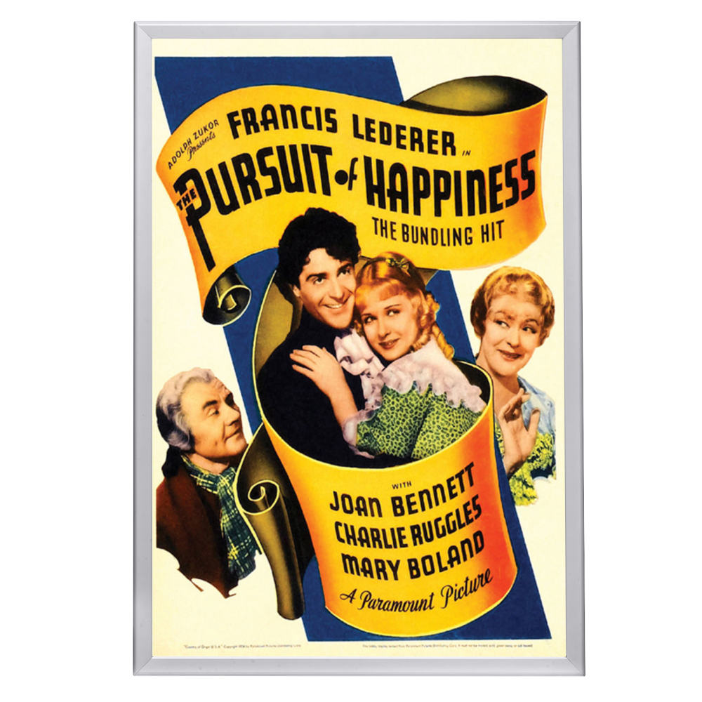 "Pursuit Of Happiness" (1934) Framed Movie Poster