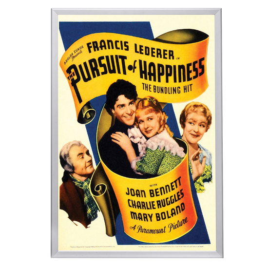 "Pursuit Of Happiness" (1934) Framed Movie Poster