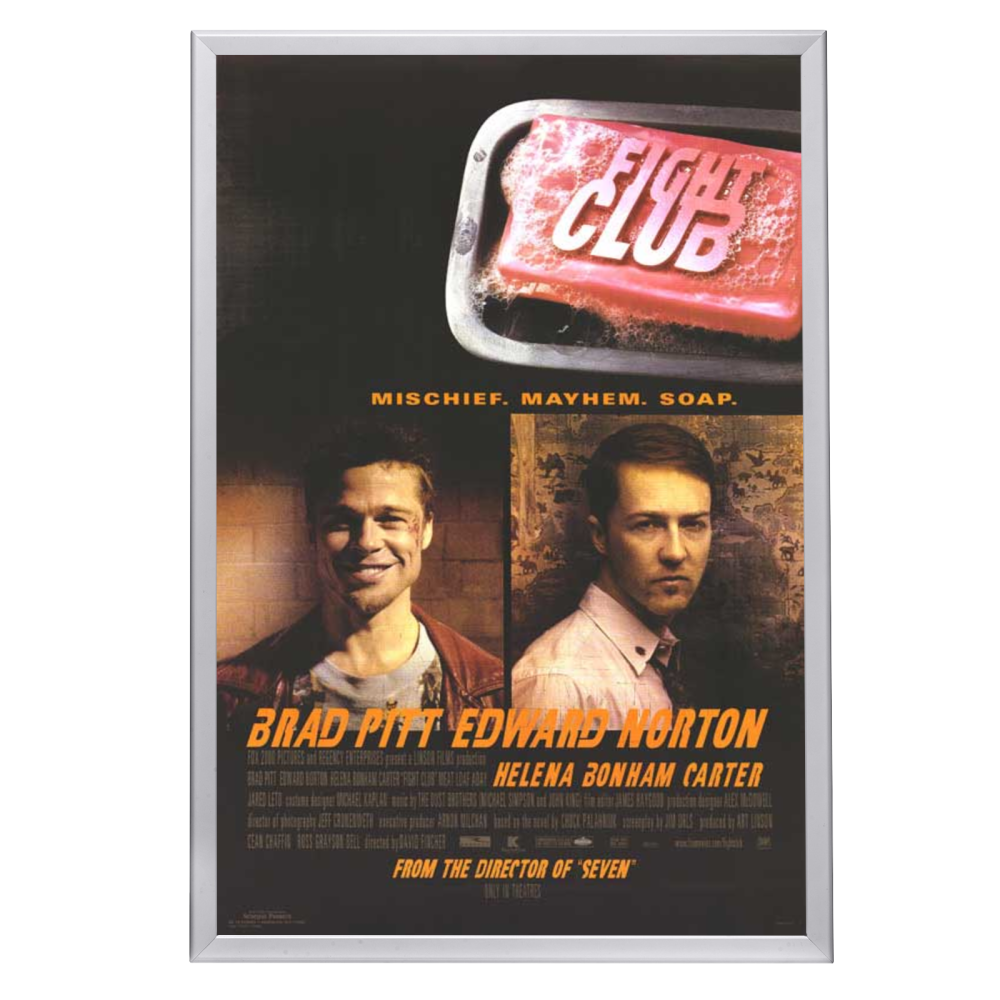 "Fight Club" (1999) Framed Movie Poster