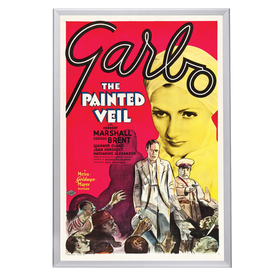 "Painted Veil" (1934) Framed Movie Poster