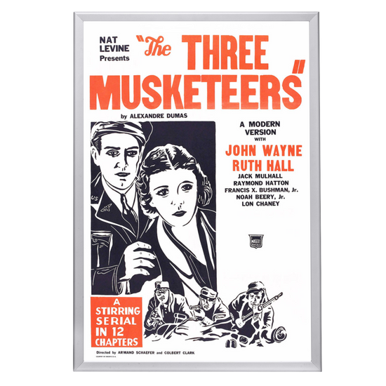 "Three Musketeers" (1933) Framed Movie Poster