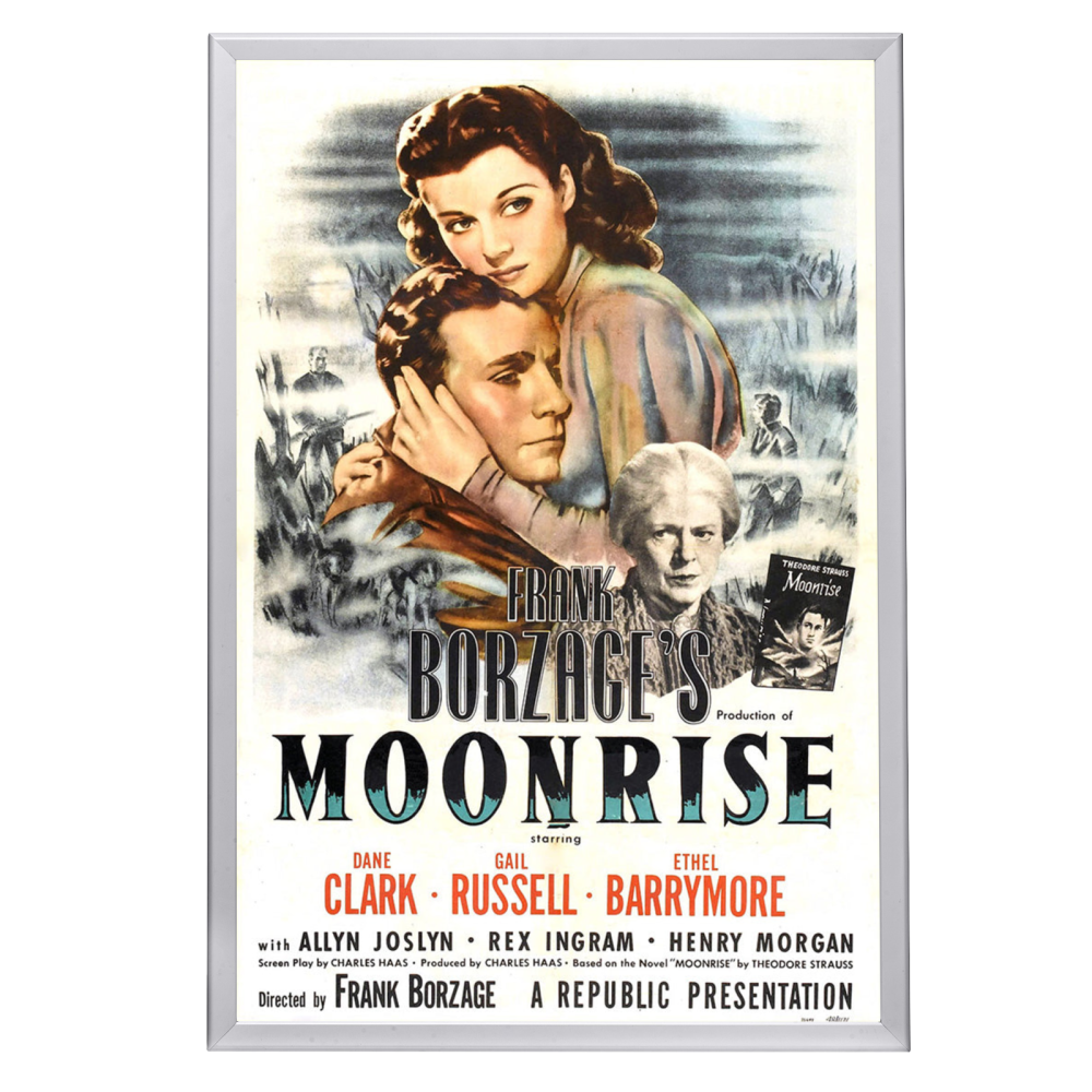 "Moonrise" (1948) Framed Movie Poster