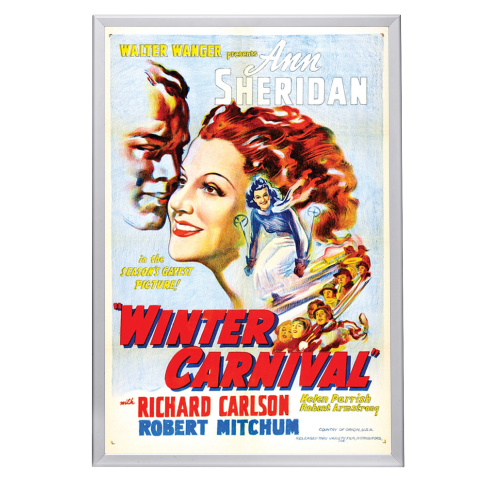 "Winter Carnival" (1939) Framed Movie Poster