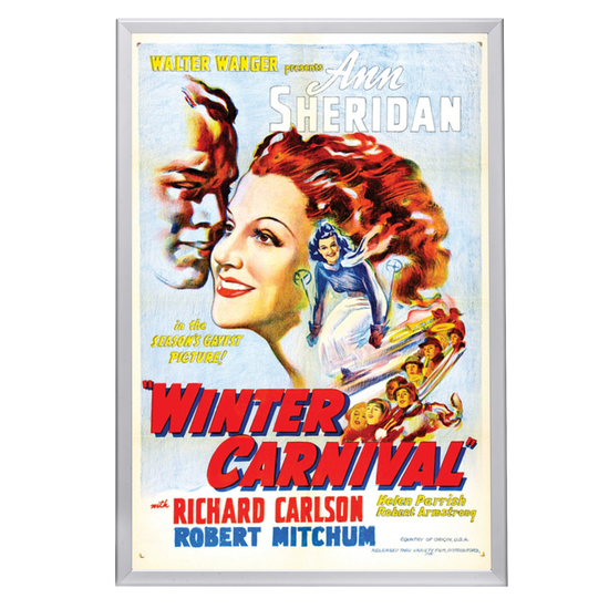 "Winter Carnival" (1939) Framed Movie Poster