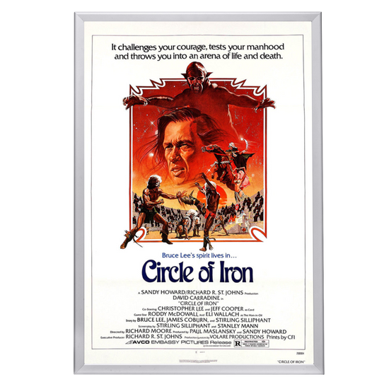 "Circle Of Iron" (1979) Framed Movie Poster