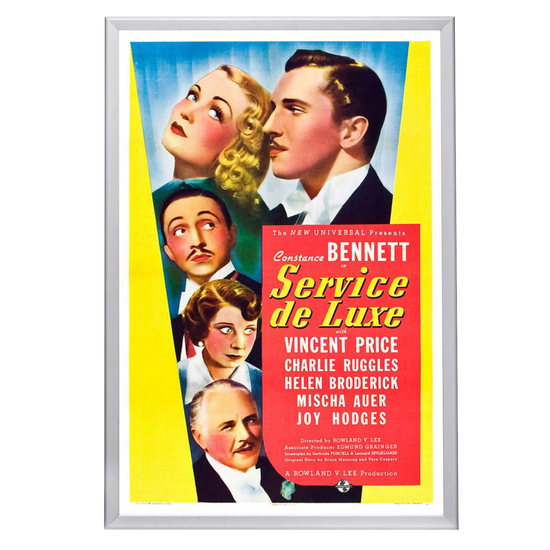 "Service De Luxe" (1938) Framed Movie Poster