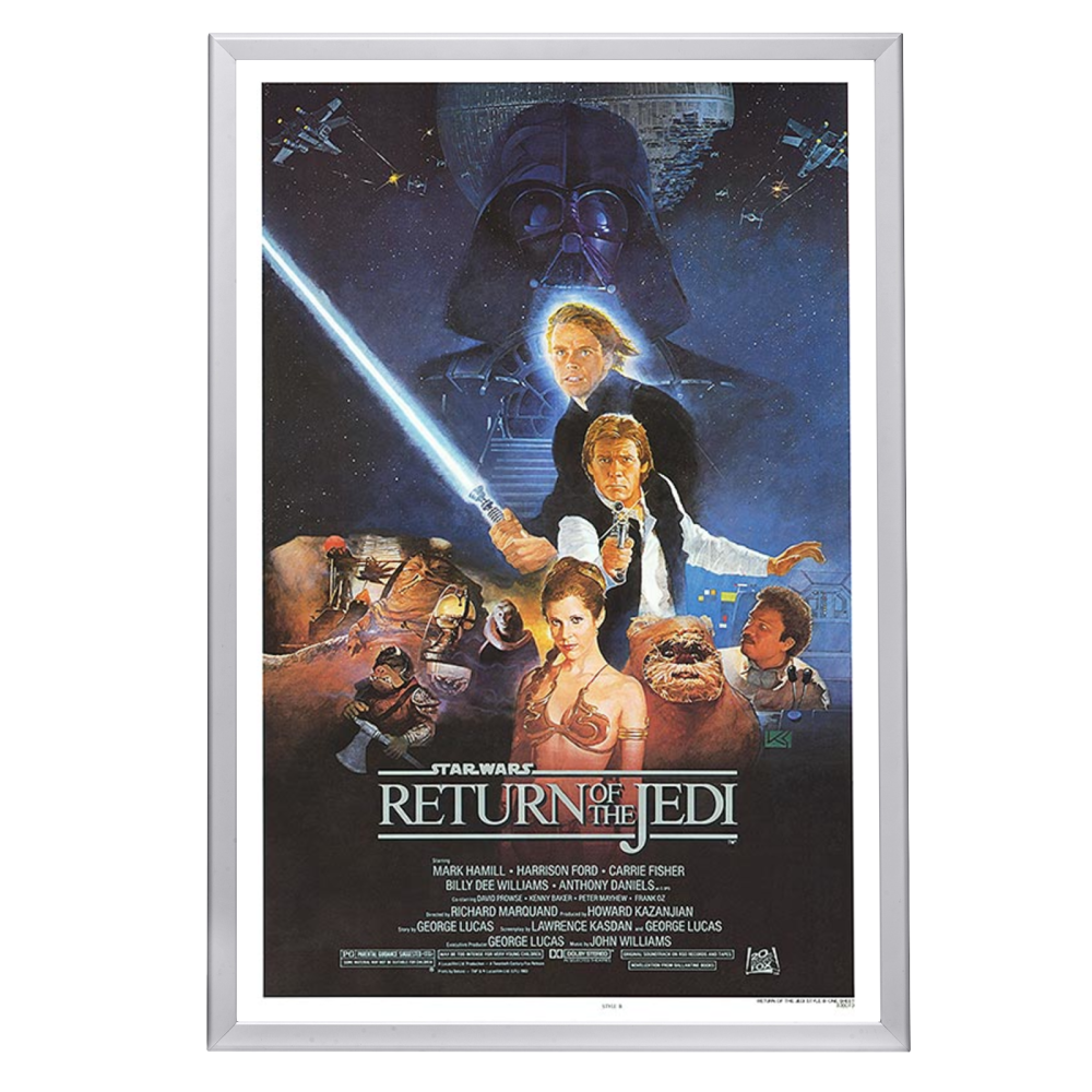 "Star Wars: Episode VI - Return of the Jedi" (1983) Framed Movie Poster