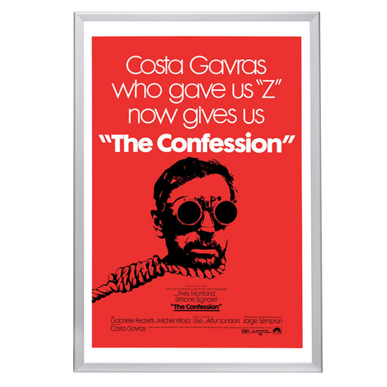 "Confession" (1970) Framed Movie Poster