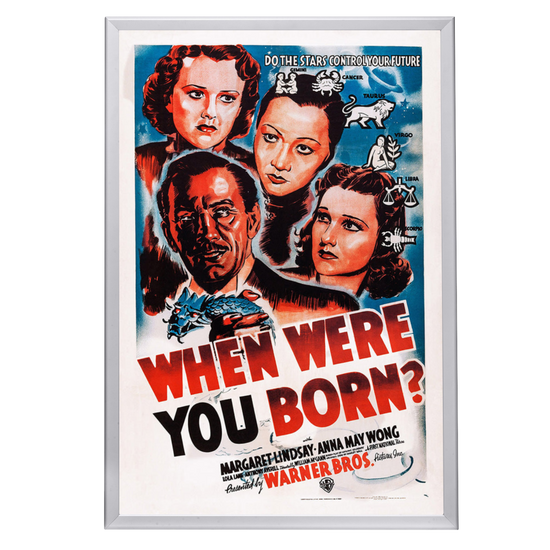 "When Were You Born" (1938) Framed Movie Poster