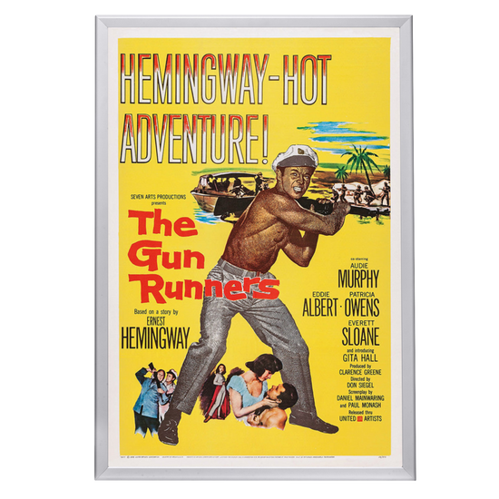 "Gun Runners" (1958) Framed Movie Poster