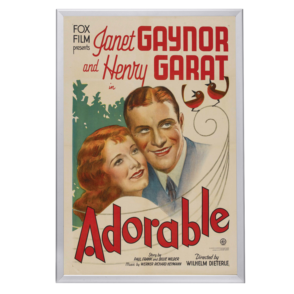 "Adorable" (1933) Framed Movie Poster