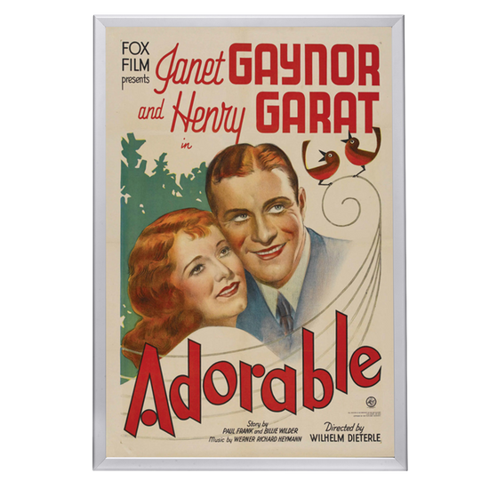 "Adorable" (1933) Framed Movie Poster