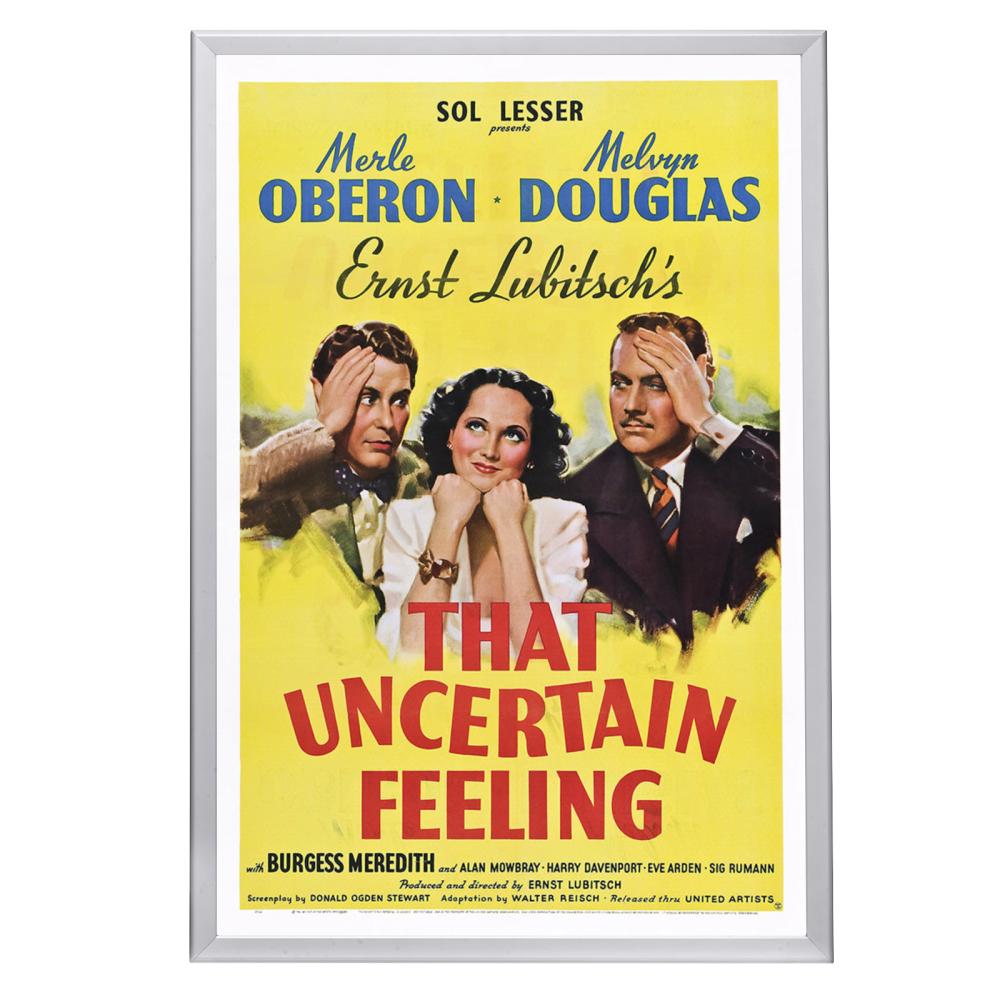 "That Uncertain Feeling" (1941) Framed Movie Poster